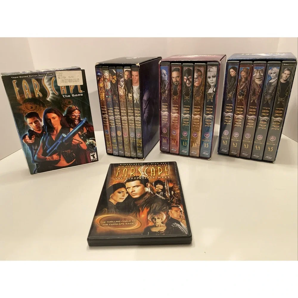 Farscape Bundle-DVD Collection 1-4, The Peacekeeper‎ Wars, Windows Game